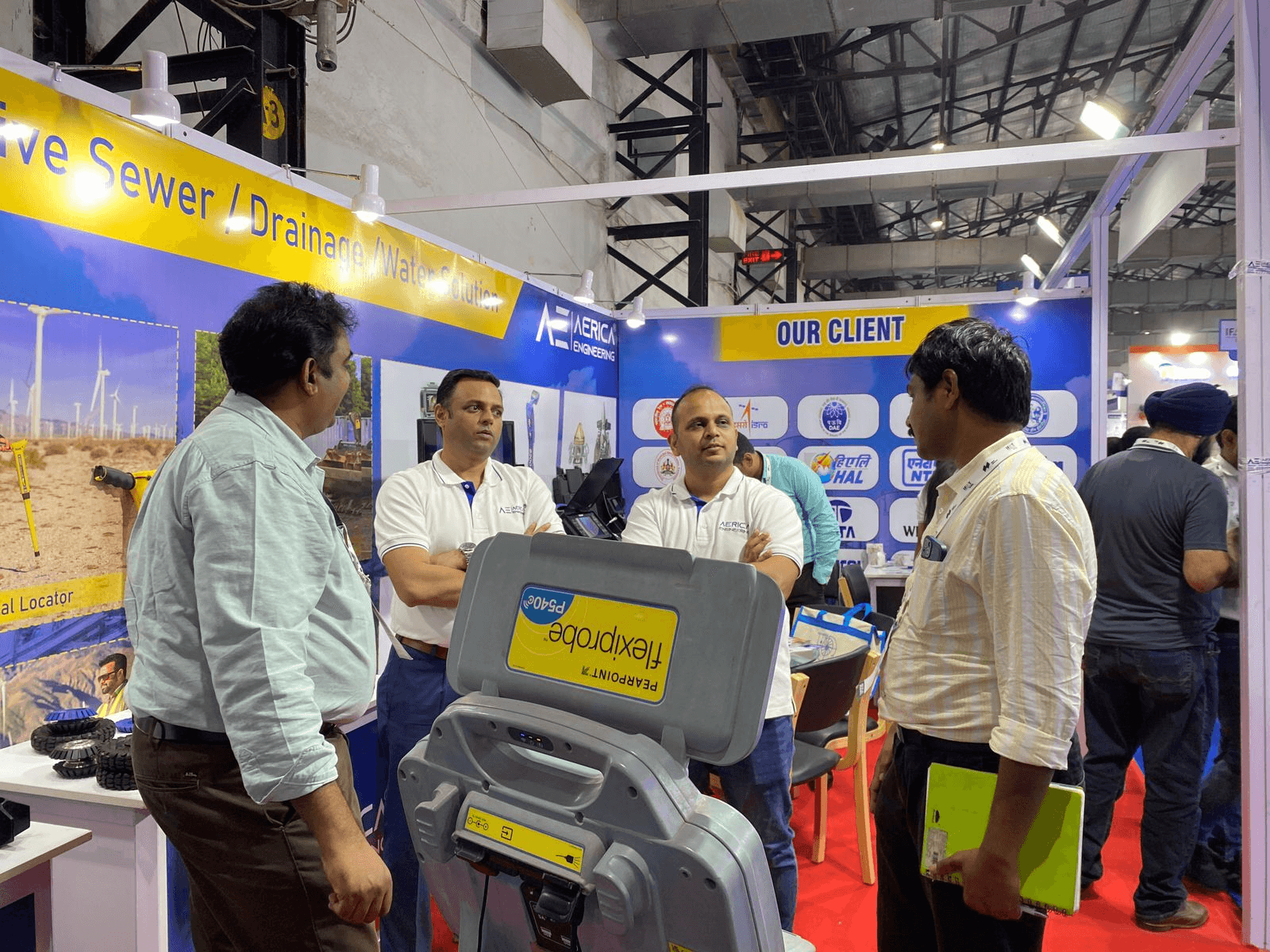 Aerica Engineering team collaborating